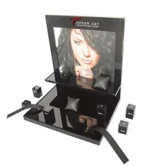 Nwa Watch Montre ak etajè ak foto