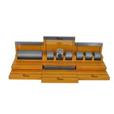 Orange ak gri Montre Display